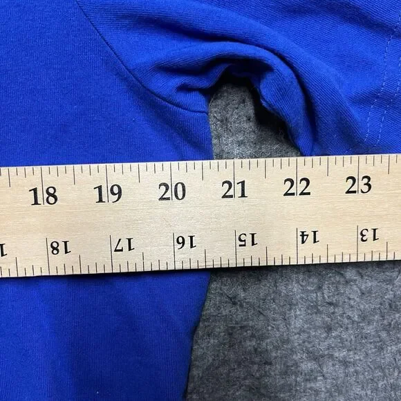 NWT All City by Just Don Shirt Mens Small Blue Tee Streetwear Casual Logo Patch - Picture 7 of 8